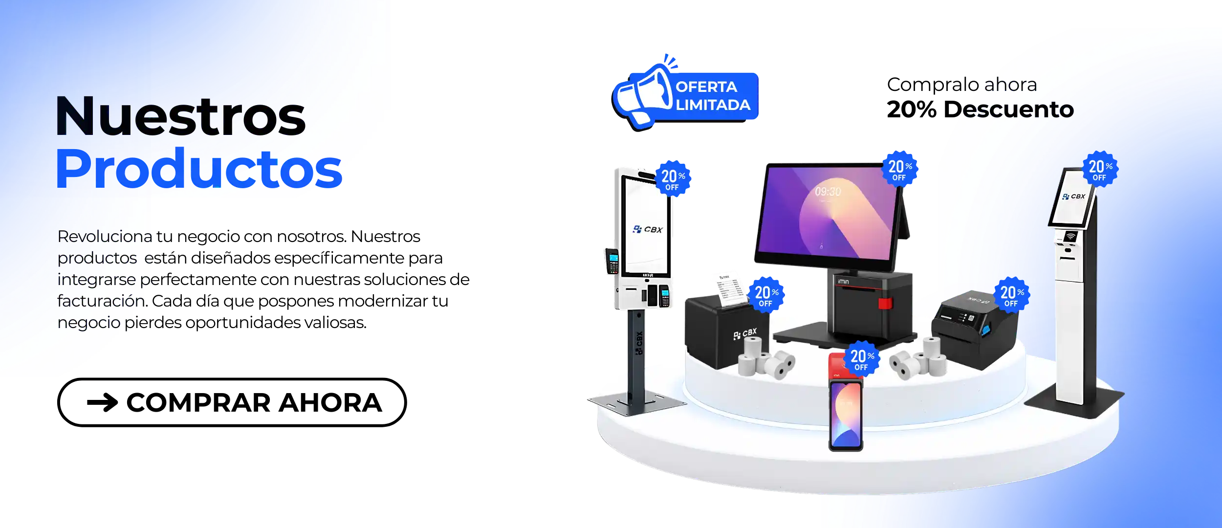Equipos POS para facturación electrónica - Ticketeras térmicas y lectores de código de barras homologados SUNAT
